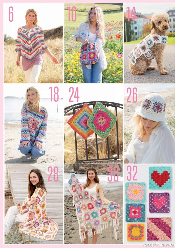 Вязаные проекты крючком в журнале &laquo;Crochet Now №132 2026&raquo;