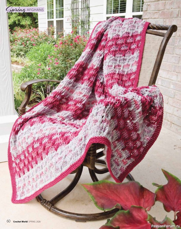 Вязаные проекты крючком в журнале &laquo;Crochet World - Spring 2026&raquo;