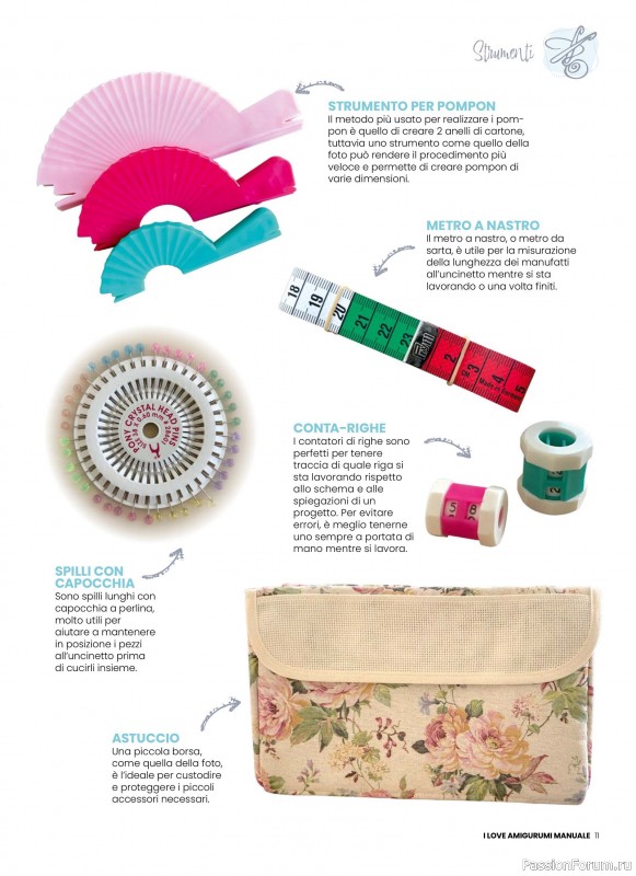 Вязаные проекты крючком в журнале «I Love Amigurumi Manuale №7 2025»