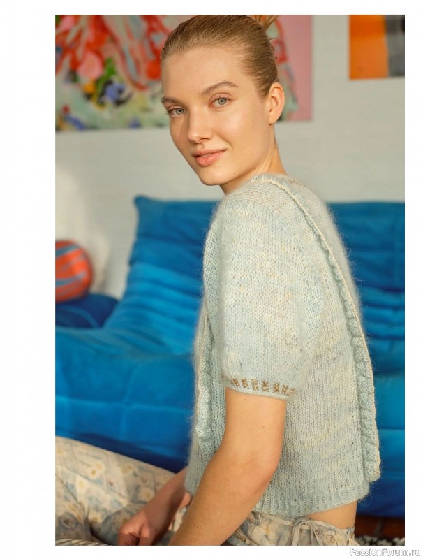 Вязаные проекты крючком в журнале «Laine Magazine №17 2023»