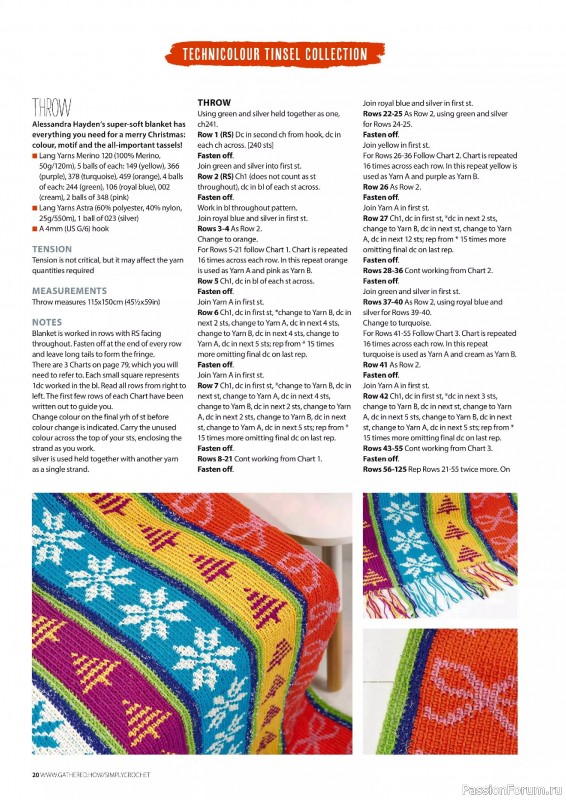 Вязаные проекты крючком в журнале «Simply Crochet №169 2025»