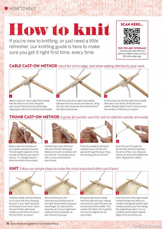 Вязаные проекты крючком в журнале «Simply Knitting №270 2025»