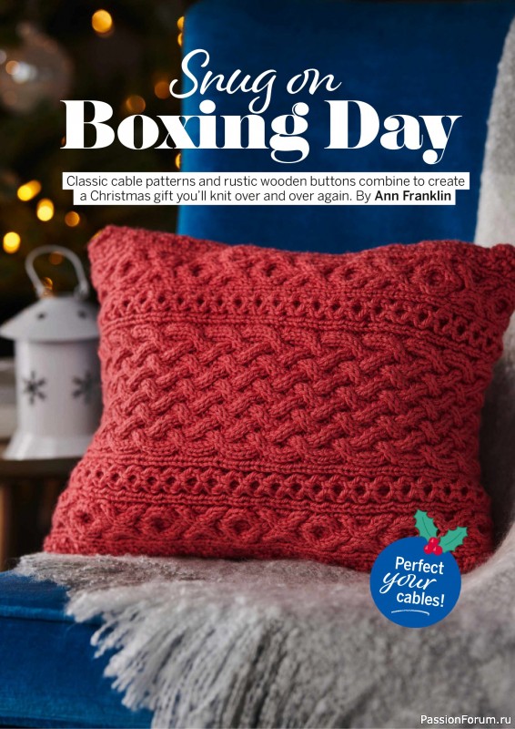 Вязаные проекты крючком в журнале «Simply Knitting - Your Knitted Christmas - 2025»