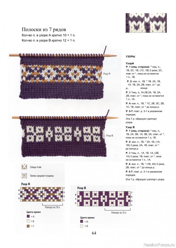 Вязаные проекты в книге &laquo;Библия многоцветных узоров Fair Isle&raquo;.