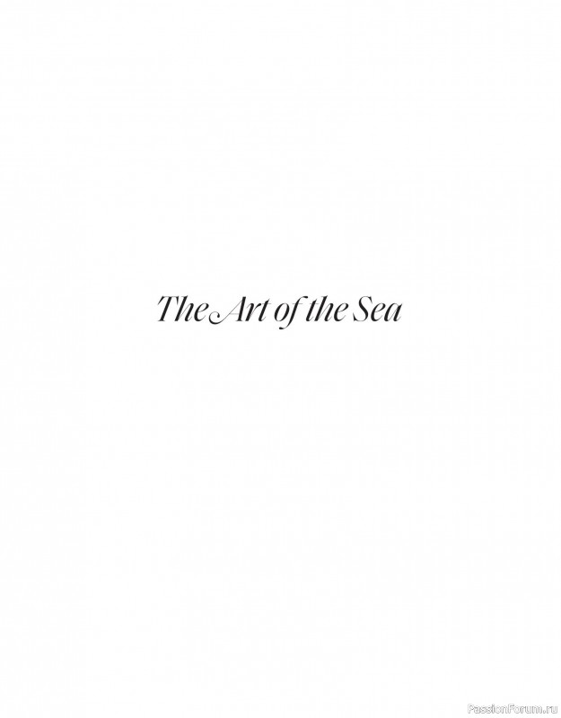 Вязаные проекты в книге «The Art of the Sea». Продолжение