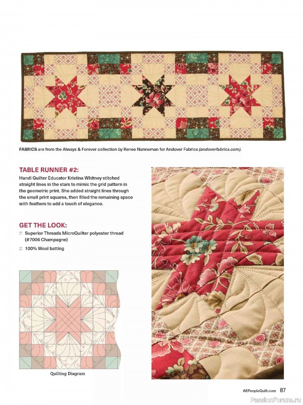 Коллекция проектов для рукодельниц в журнале &laquo;American Patchwork & Quilting №200 2026&raquo;