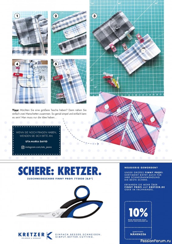 Коллекция проектов для рукодельниц в журнале &laquo;Patchwork & Nahen №3 2026&raquo;