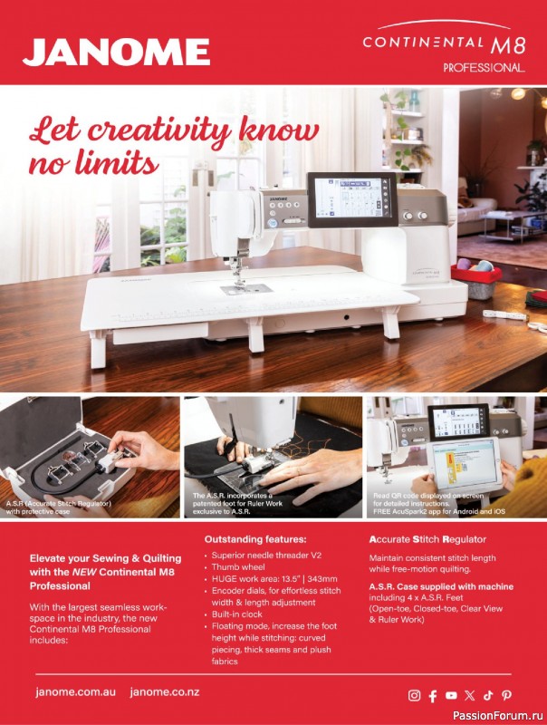 Коллекция проектов для рукодельниц в журнале &laquo;Quilters Companion №138 2026&raquo;