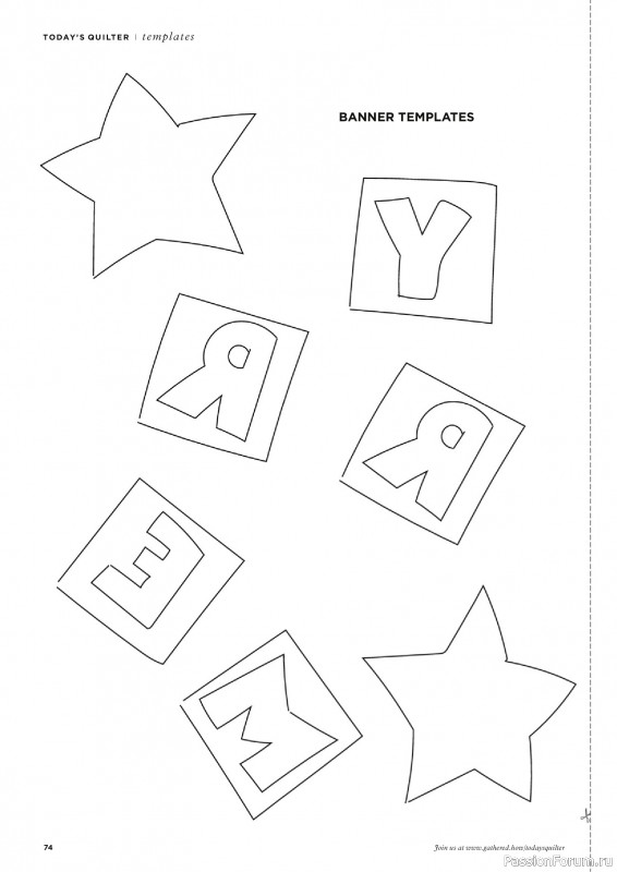 Коллекция проектов для рукодельниц в журнале «Todays Quilter №132 2025»