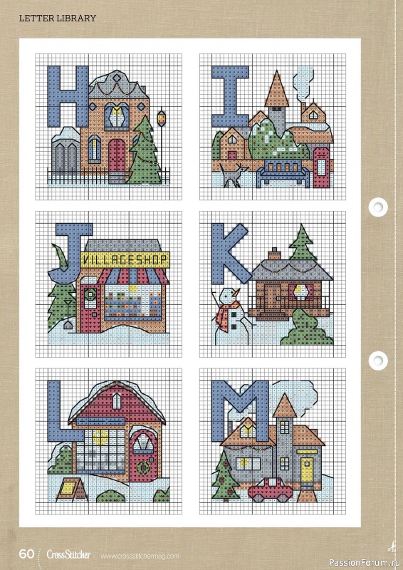 Коллекция вышивки в журнале «CrossStitcher №399 2023»