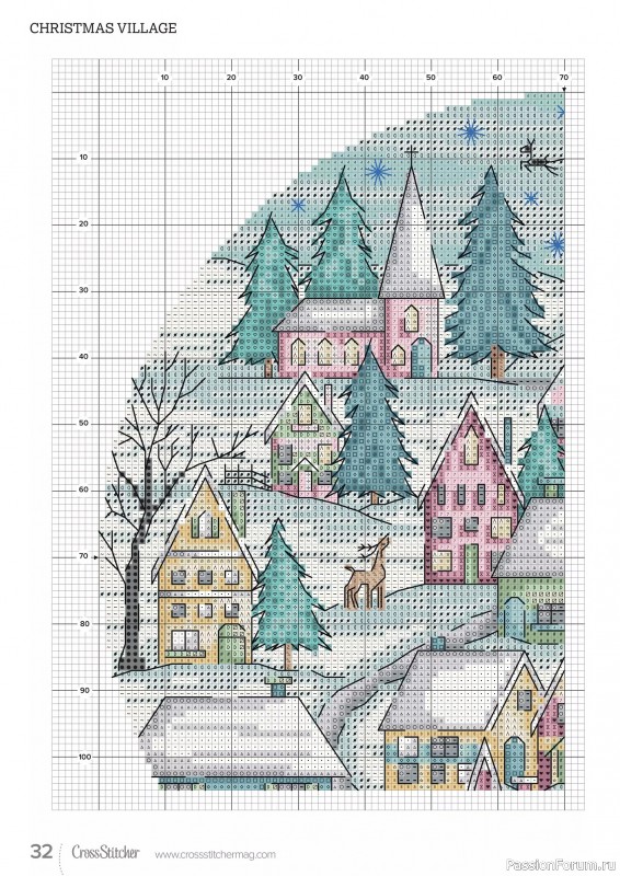 Коллекция вышивки в журнале «CrossStitcher №429 2025»