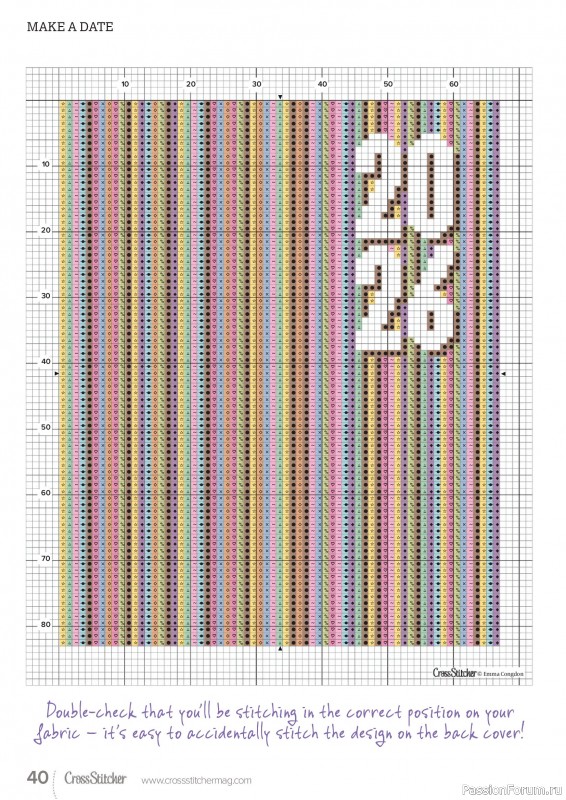 Коллекция вышивки в журнале «CrossStitcher №430 2025»