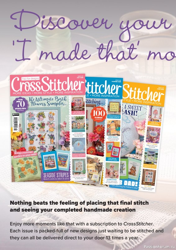 Коллекция вышивки в журнале &laquo;CrossStitcher №437 2026&raquo;