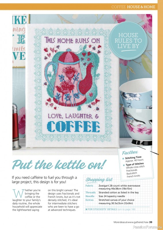 Коллекция вышивки в журнале &laquo;Ultimate Cross Stitch Collection - Durene Jones 2026&raquo;. Часть 1