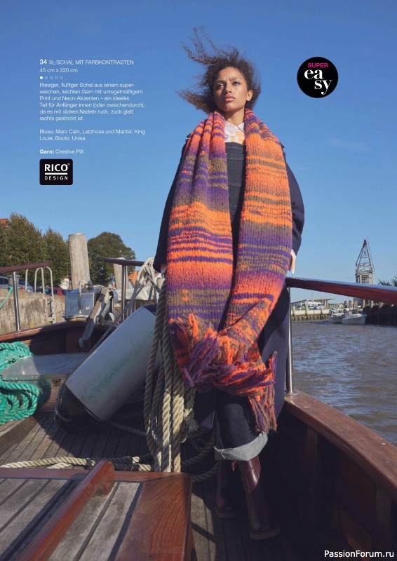 Вязаные модели в журнале «Burda Stricken №1 2025»