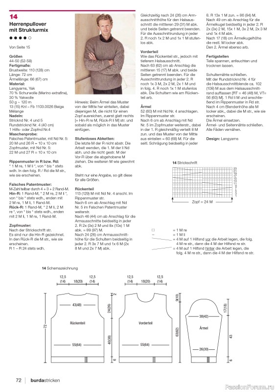 Вязаные модели в журнале «Burda Stricken №5 2023»