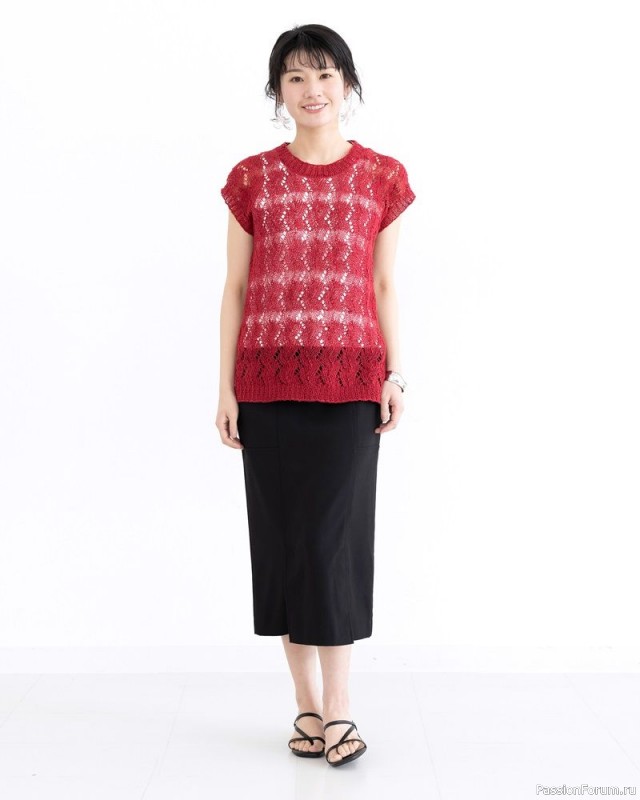 Вязаные модели в журнале «Knit Ange - Summer 2025»
