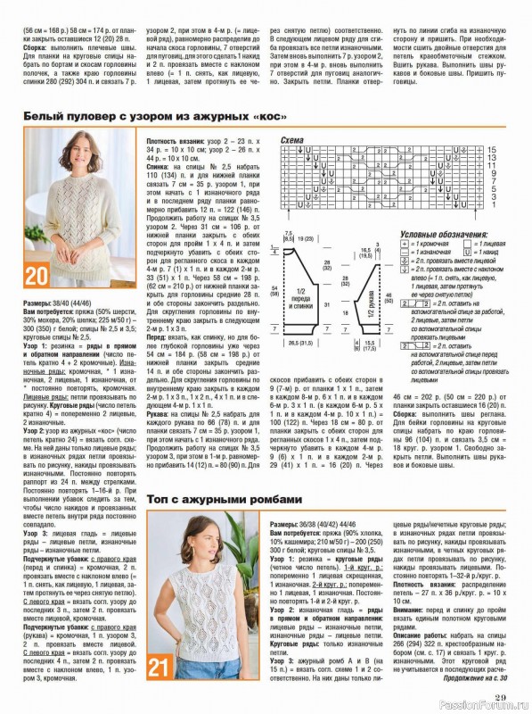 Вязаные модели в журнале «Сабрина №8 2025»
