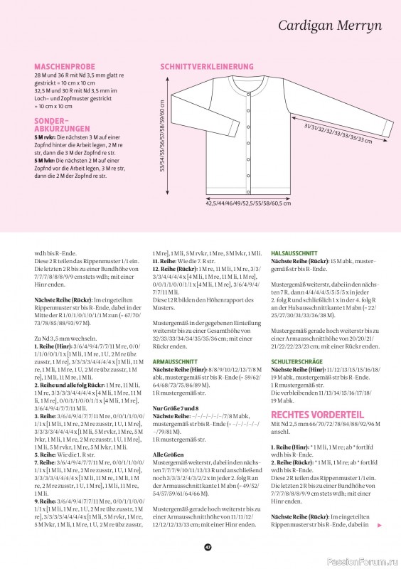 Вязаные проекты спицами в журнале &laquo;The Knitter №81 2026 Germany&raquo;