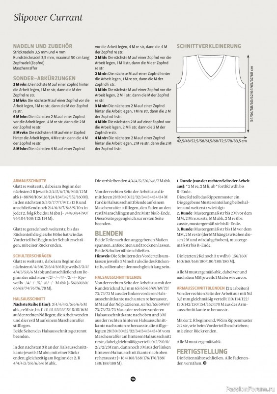 Вязаные проекты спицами в журнале «The Knitter №83 2026 Germany»