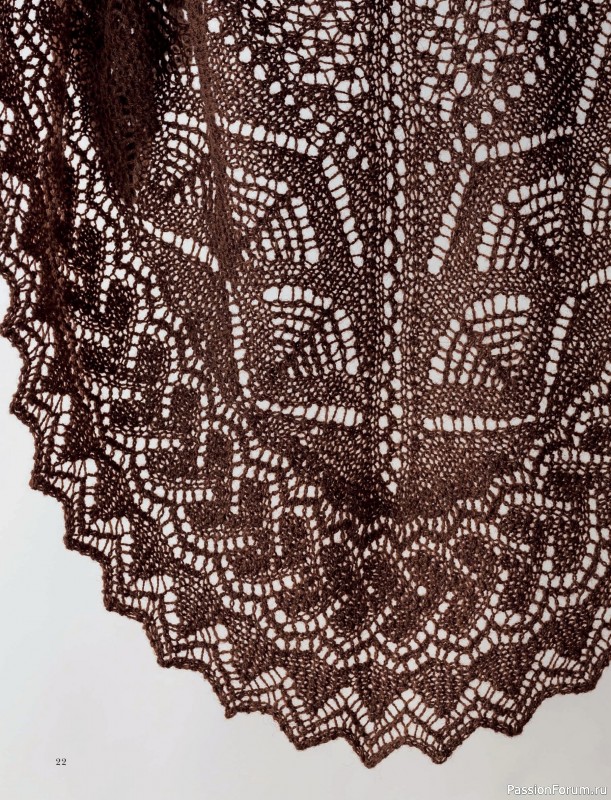 Вязаные проекты в книге &laquo;Шетландское кружево&raquo;.