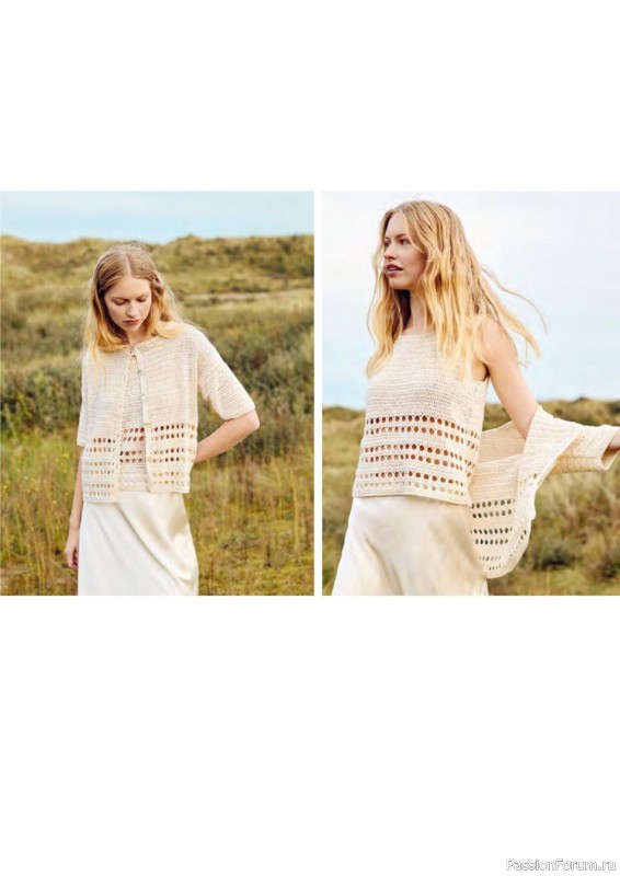 Вязаные проекты в журнале «Lana Grossa - Natural Knits №1 2025»
