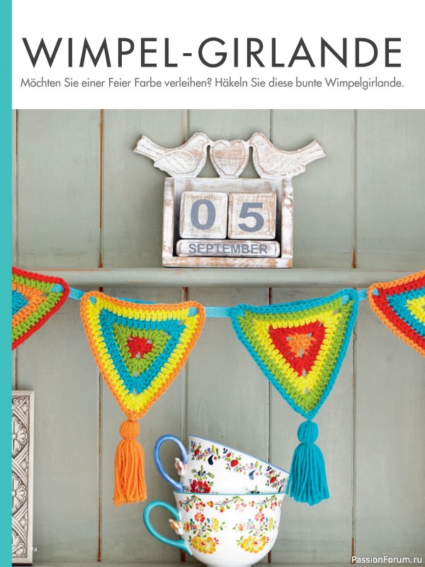 Вязаные проекты в журнале «Meine Hakelwelt Sonderheft HA161 2026»