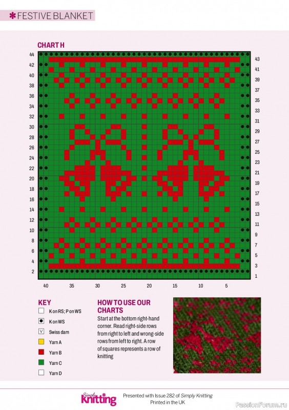 Вязаные проекты в журнале &laquo;Simply Knitting №282 2026&raquo;