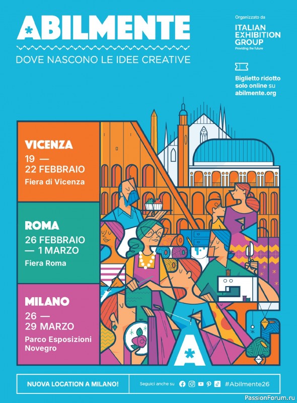 Коллекция проектов для рукодельниц в журнале &laquo;Creare Con Elisa №13 2026&raquo;