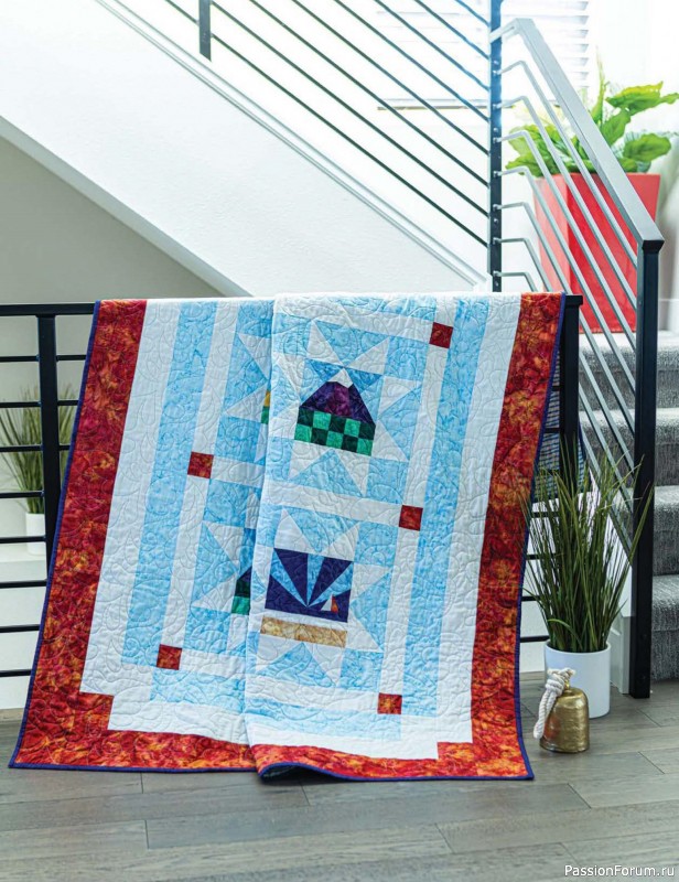 Коллекция проектов для рукодельниц в журнале «Fons & Porter’s Love Of Quilting - Fall 2025»
