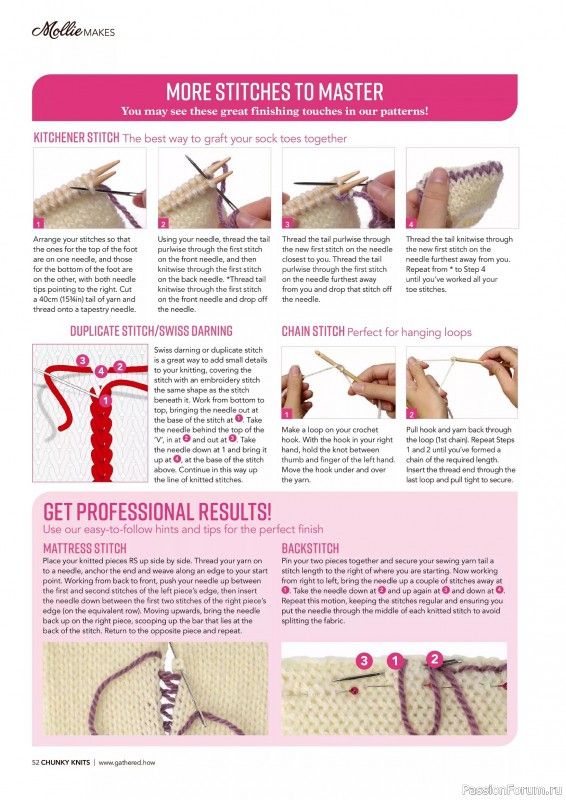 Коллекция проектов для рукодельниц в журнале «Mollie Makes Christmas Crafting – Winter Knits 2025»