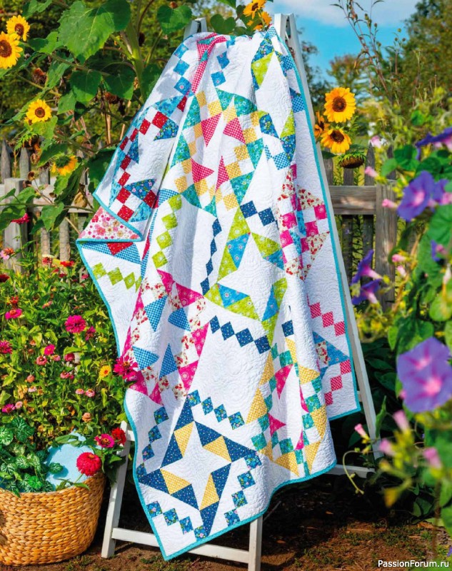 Коллекция проектов для рукодельниц в журнале «Quilter's World - Spring 2026»