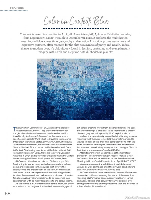 Коллекция проектов для рукодельниц в журнале «Quilters Companion №136 2025»