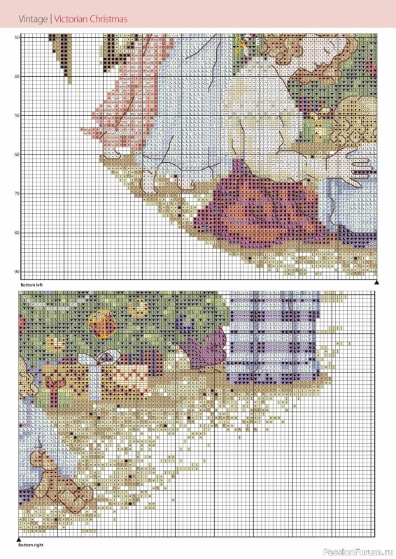 Коллекция вышивки в журнале «Cross Stitch Gold - Christmas 2024»