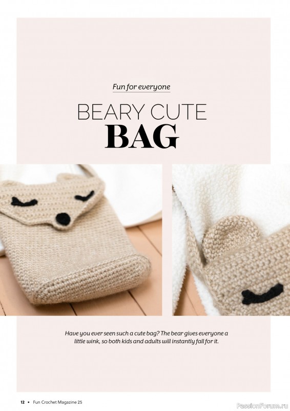 Вязаные проекты крючком в журнале «Fun Crochet Magazine №25 2025»