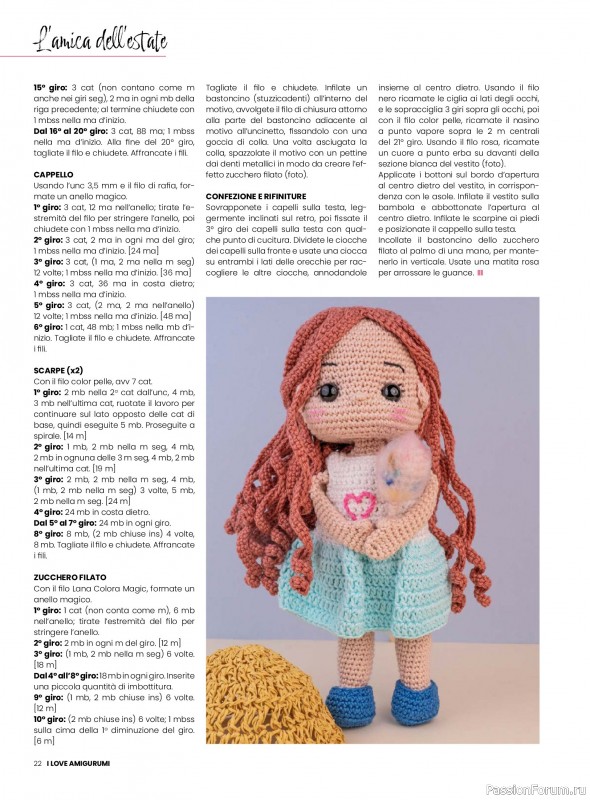 Вязаные проекты крючком в журнале «I Love Amigurumi №33 2026»