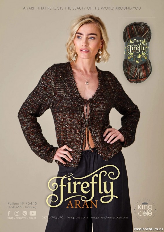 Вязаные проекты крючком в журнале «Inside Crochet №183 2025»