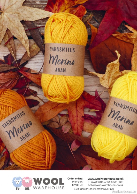 Вязаные проекты спицами в журнале «The Knitter №224 2026»