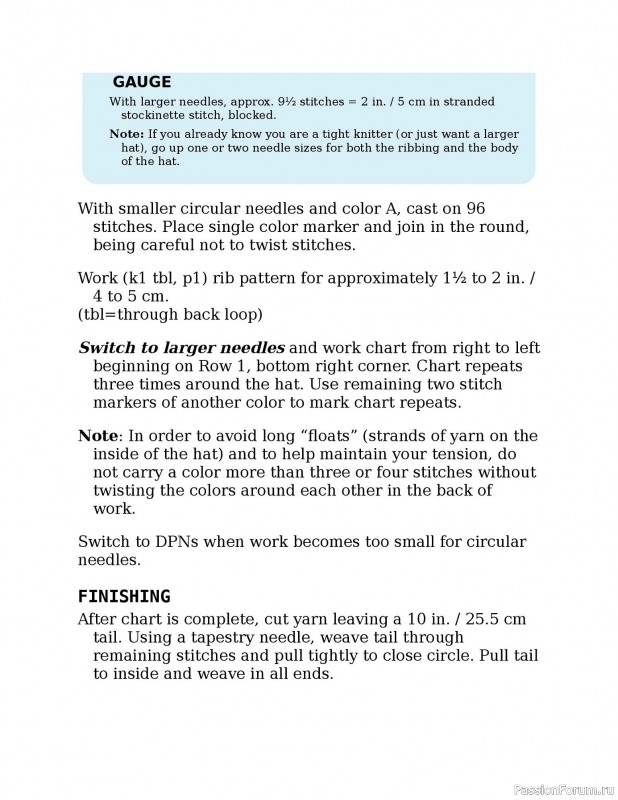 Вязаные проекты в книге «Knitting the U.S.A.». Часть 1