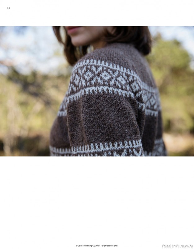 Вязаные проекты в журнале &laquo;Laine Nordic Knits 2024&raquo;