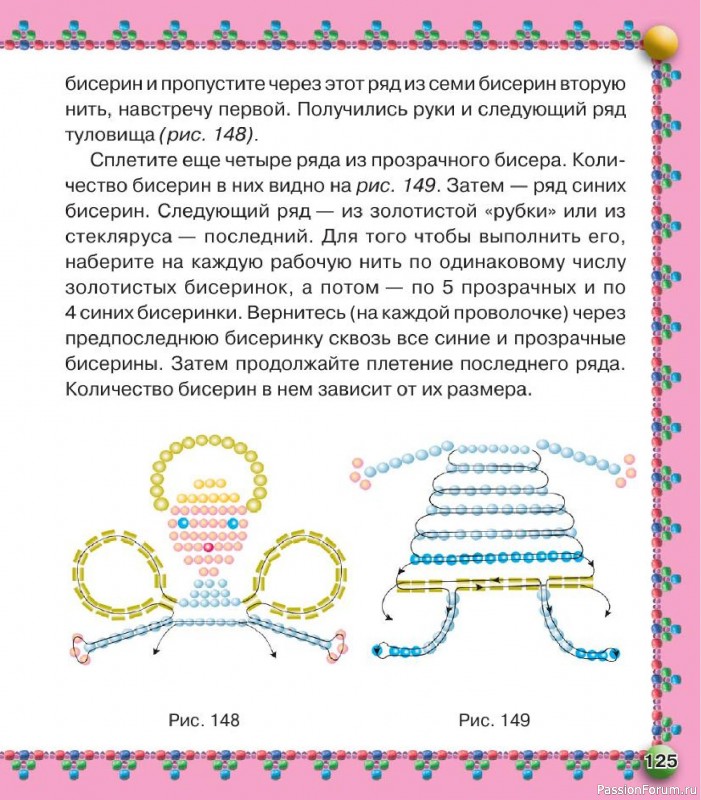 Коллекция проектов для рукодельниц в книге «Бисер. Оригинальные поделки»