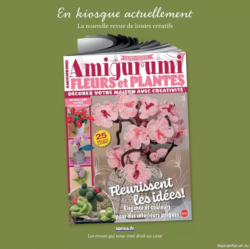 Коллекция проектов для рукодельниц в журнале «Creer avec Creativemamy №18 2026»