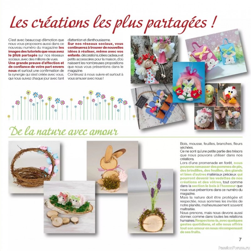 Коллекция проектов для рукодельниц в журнале «Creer avec Creativemamy №18 2026»