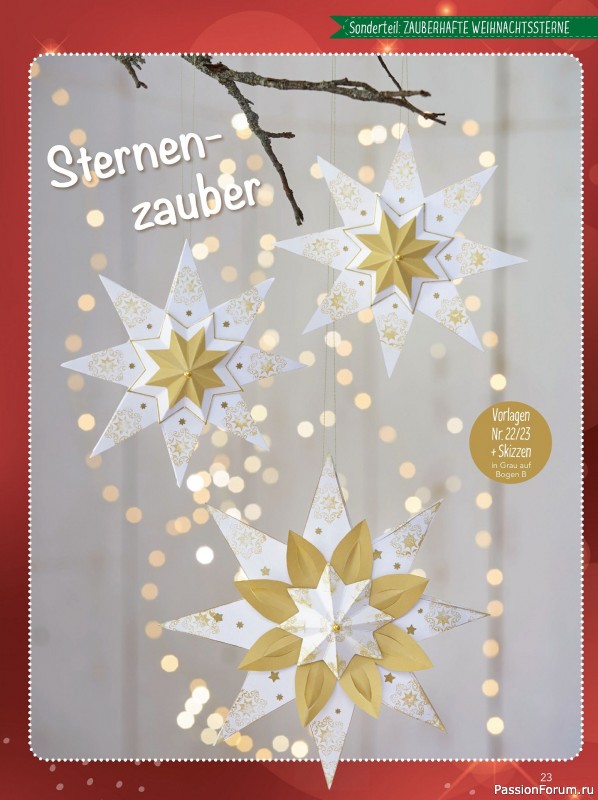 Коллекция проектов для рукодельниц в журнале «Mein Deko und Bastelspass №60 2025»