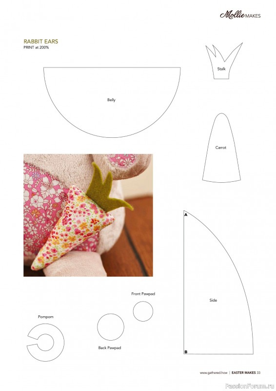 Коллекция проектов для рукодельниц в журнале «Mollie Makes - Easter Makes 2026»