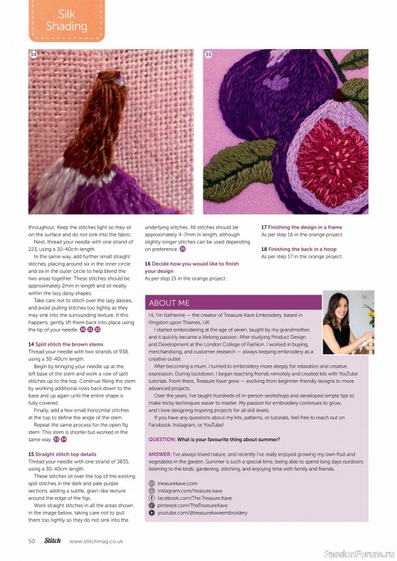 Коллекция проектов для рукодельниц в журнале «Stitch Magazine №161 2026»
