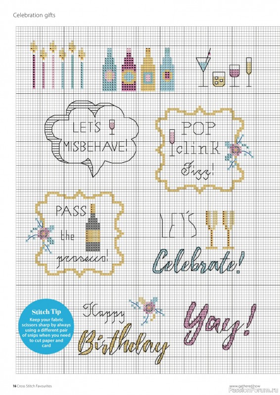 Коллекция вышивки в журнале «Cross Stitch Favourites №41 2025»