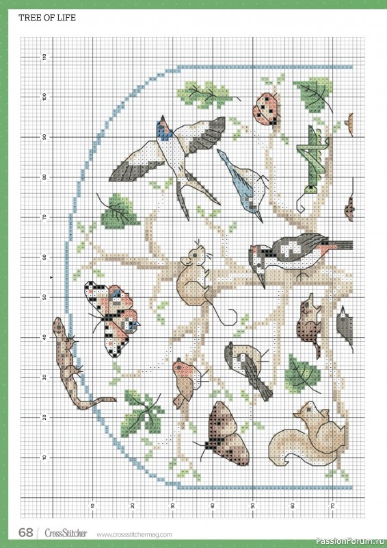 Коллекция вышивки в журнале «CrossStitcher №430 2025»