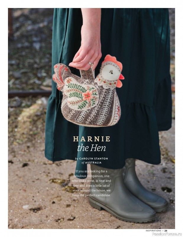 Коллекция вышивки в журнале &laquo;Inspirations №129 2026&raquo;