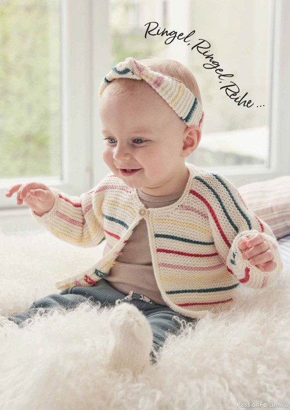 Вязаные модели в журнале «Burda Stricken №3 2024»